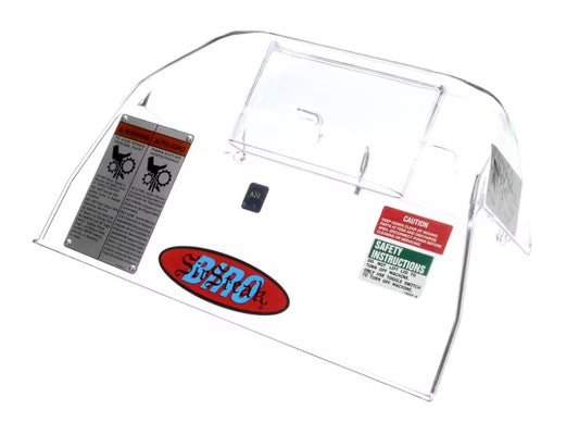 Biro TA3096M-2 Safety Cover w/ Magnet Labels, Transparent image 0